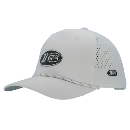 The Imperial Dyno Laser Perforated Hat, featuring the 1i Golf insignia logo.