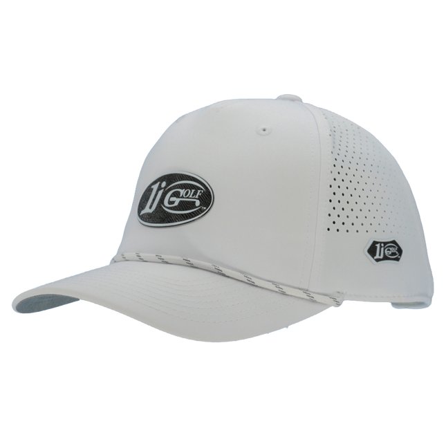 The Imperial Dyno Laser Perforated Hat, featuring the 1i Golf insignia logo.