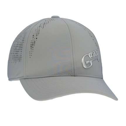 The Imperial Alpha Laser-Perforated Performance Hat Adorned With 1i Golf’s 1i-45 Logo.