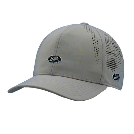The Imperial Alpha Laser-Perforated Performance Hat Adorned With 1i Golf’s 1iside logo.
