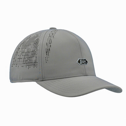 The Imperial Alpha Laser-Perforated Performance Hat Adorned With 1i Golf’s 1iside logo.