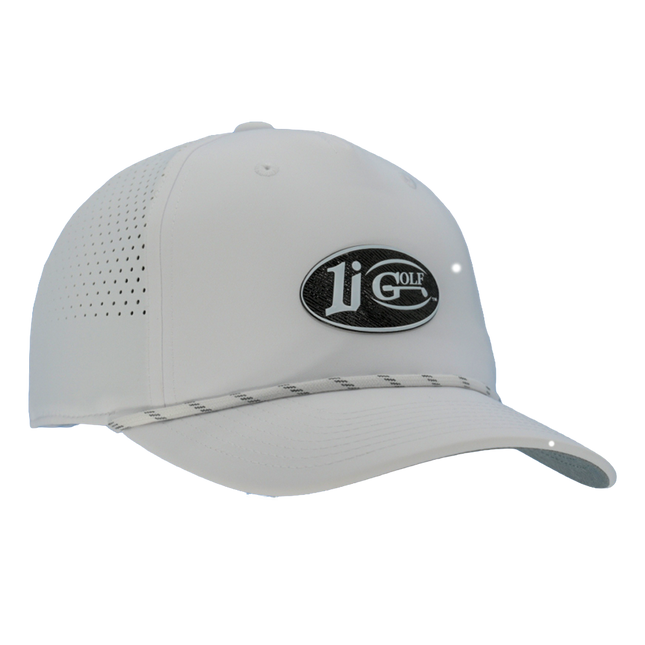The Imperial Dyno 5 Panel Perforated Hat With 1i Golf Emblem.