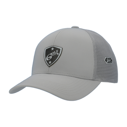 1i Golf Insignia Logo adorned on to a white Imperial’s Mesh Hat.