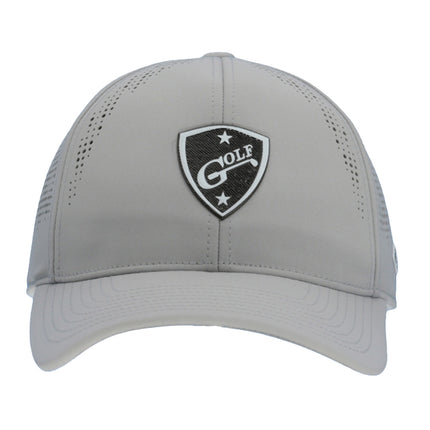 The Imperial Alpha Laser-Perforated Performance Hat Adorned With 1i Golf’s Insignia.