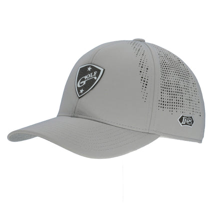 The Imperial Alpha Laser-Perforated Performance Hat Adorned With 1i Golf’s Insignia.