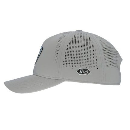 The Imperial Alpha Laser-Perforated Performance Hat Adorned With 1i Golf’s Insignia.