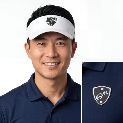 1i Golf Insignia Logo Adorned on Imperial Performance Phoenix Sun-Visor.
