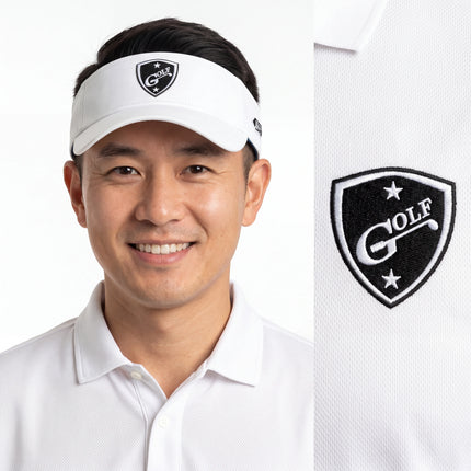 1i Golf Insignia Logo Adorned on Imperial Performance Phoenix Sun-Visor.