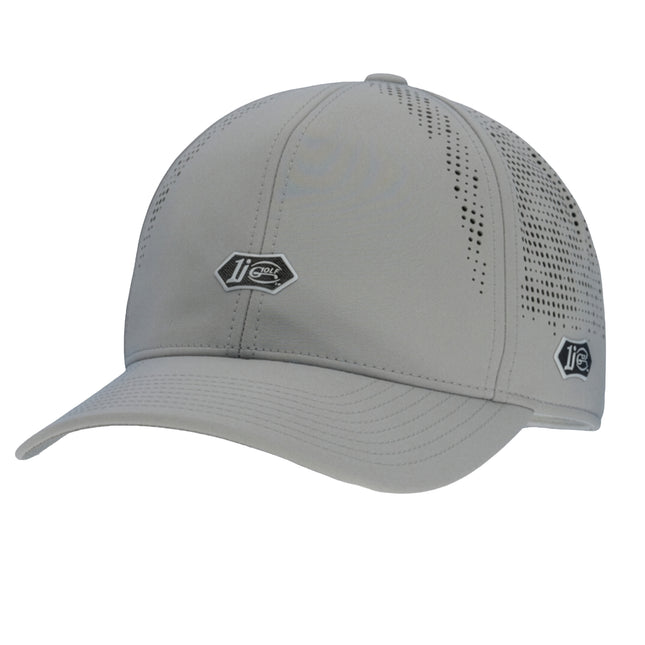 The Imperial Alpha Laser-Perforated Performance Hat Adorned With 1i Golf’s 1iside logo.